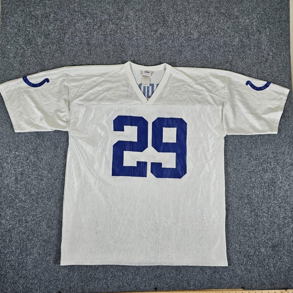 Y2K NFL Players Official Indianapolis Colts Joseph Addai Jersey White Men's‎ 2XL